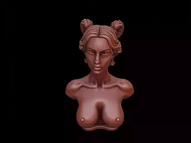 Nymph Beast Bust