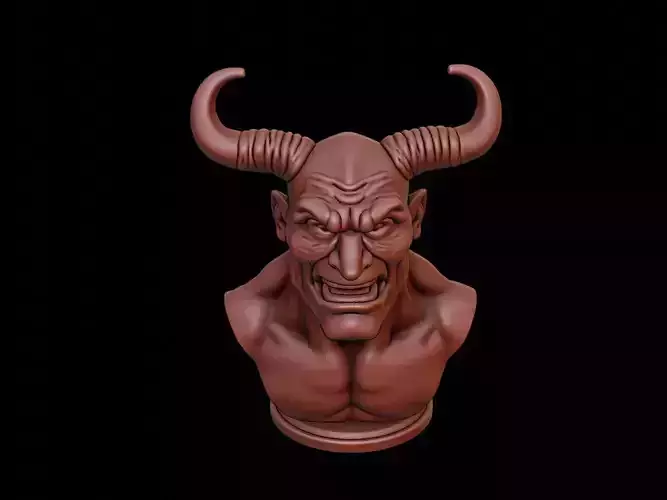 Oni Beast Bust
