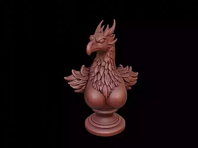 Phoenix Beast Bust