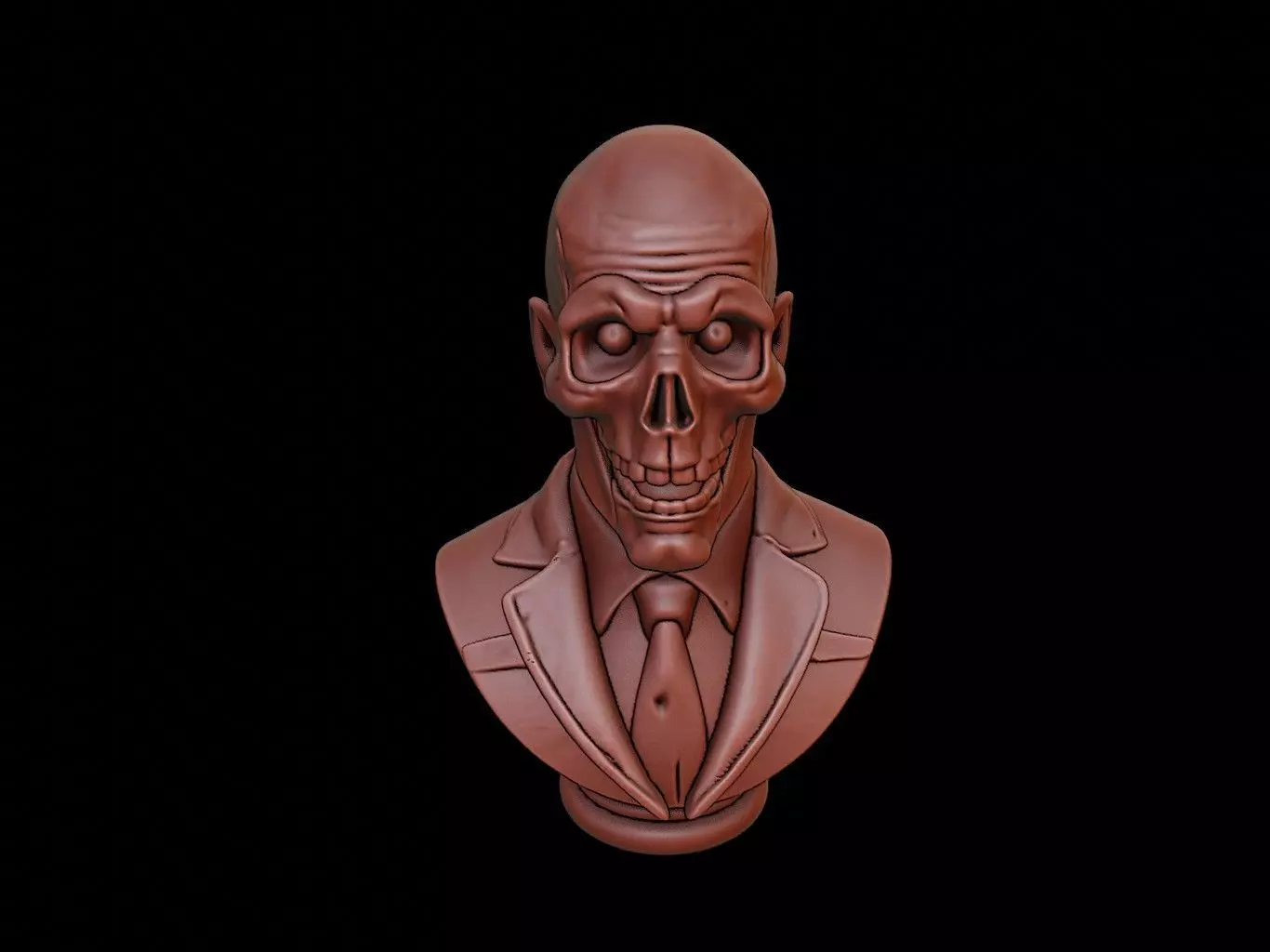 Poltergeist Beast Bust 3D print model_0