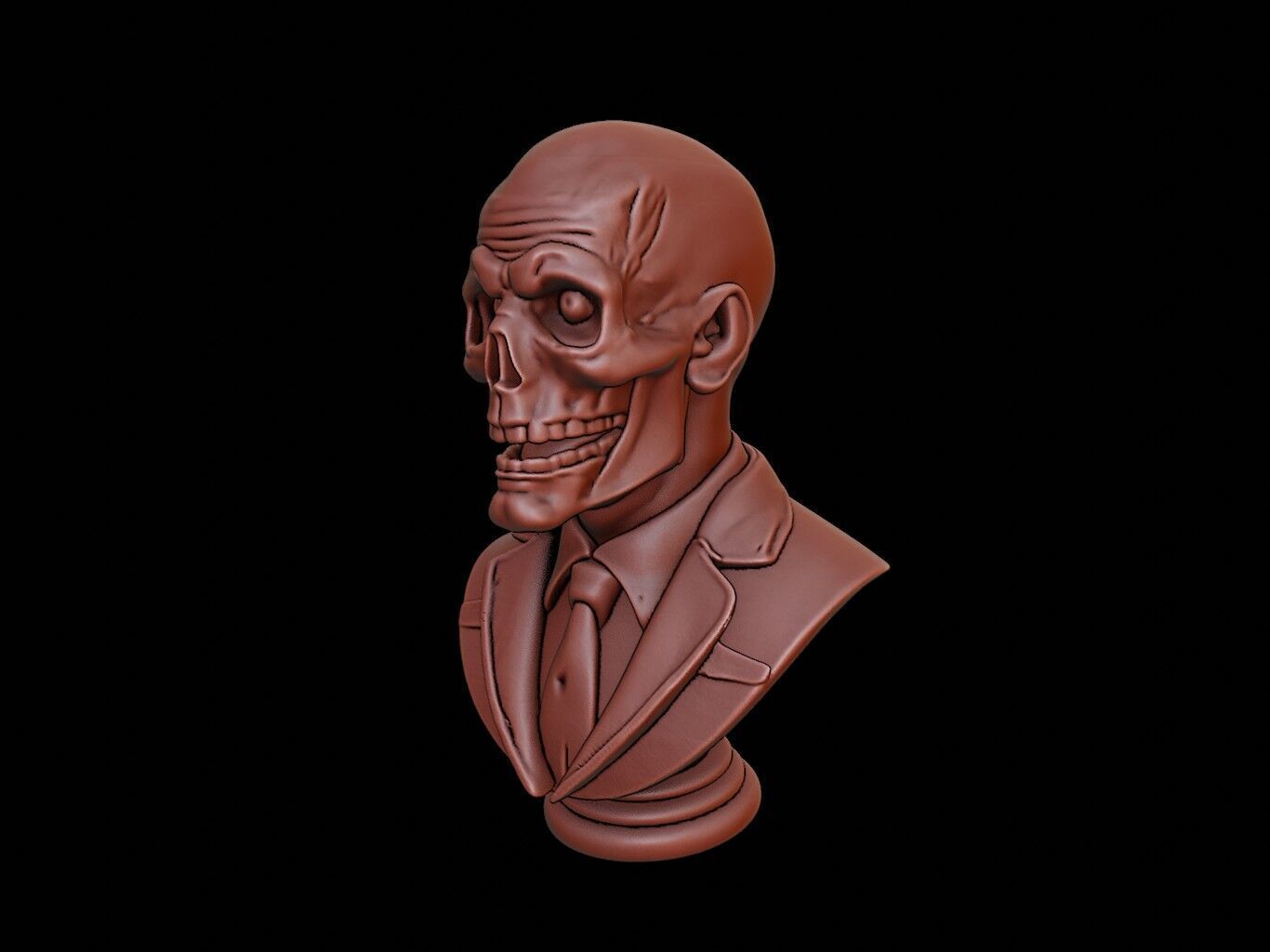 Poltergeist Beast Bust 3D print model_1