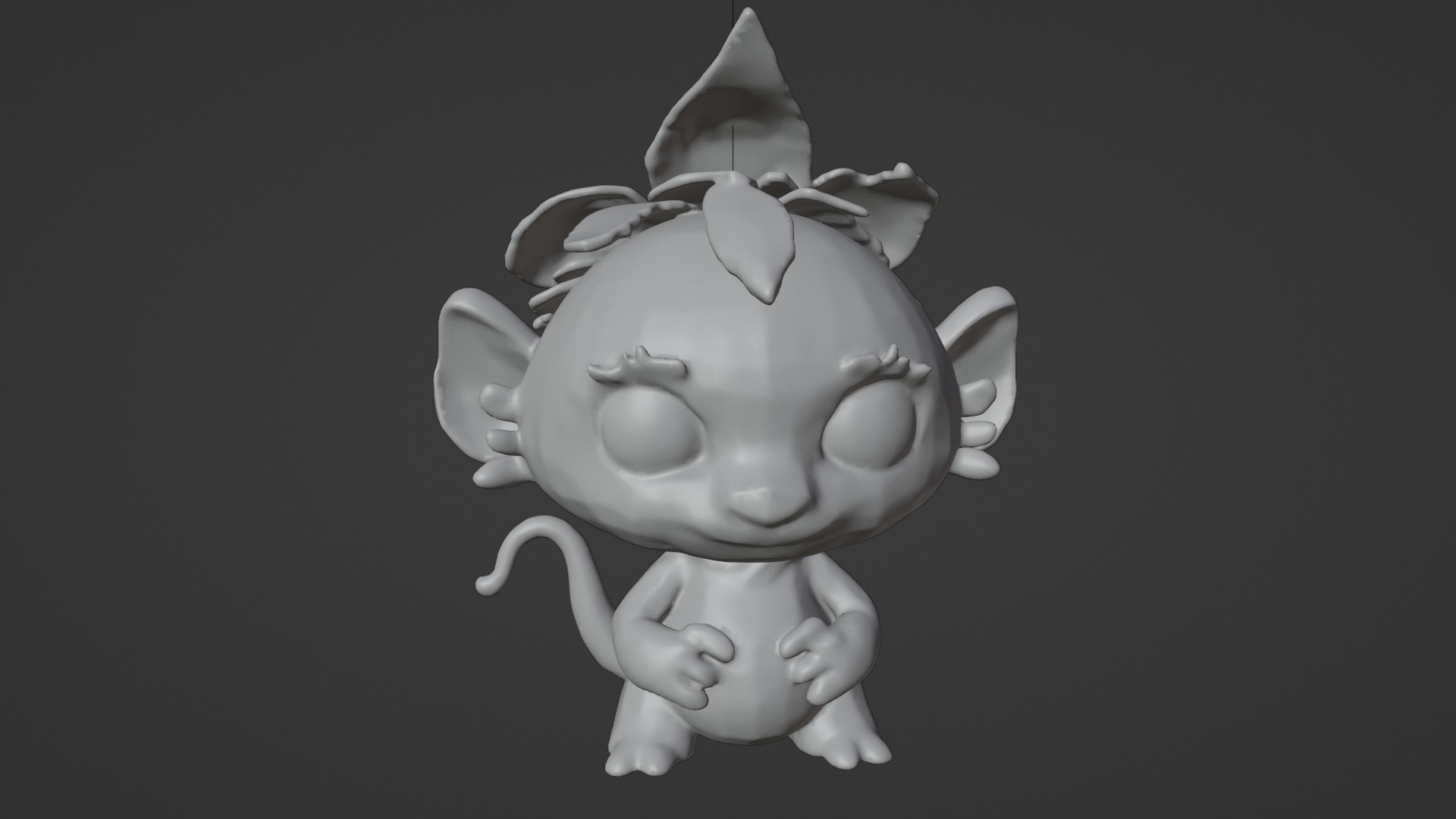 fantasy cute creature 3D print model_4