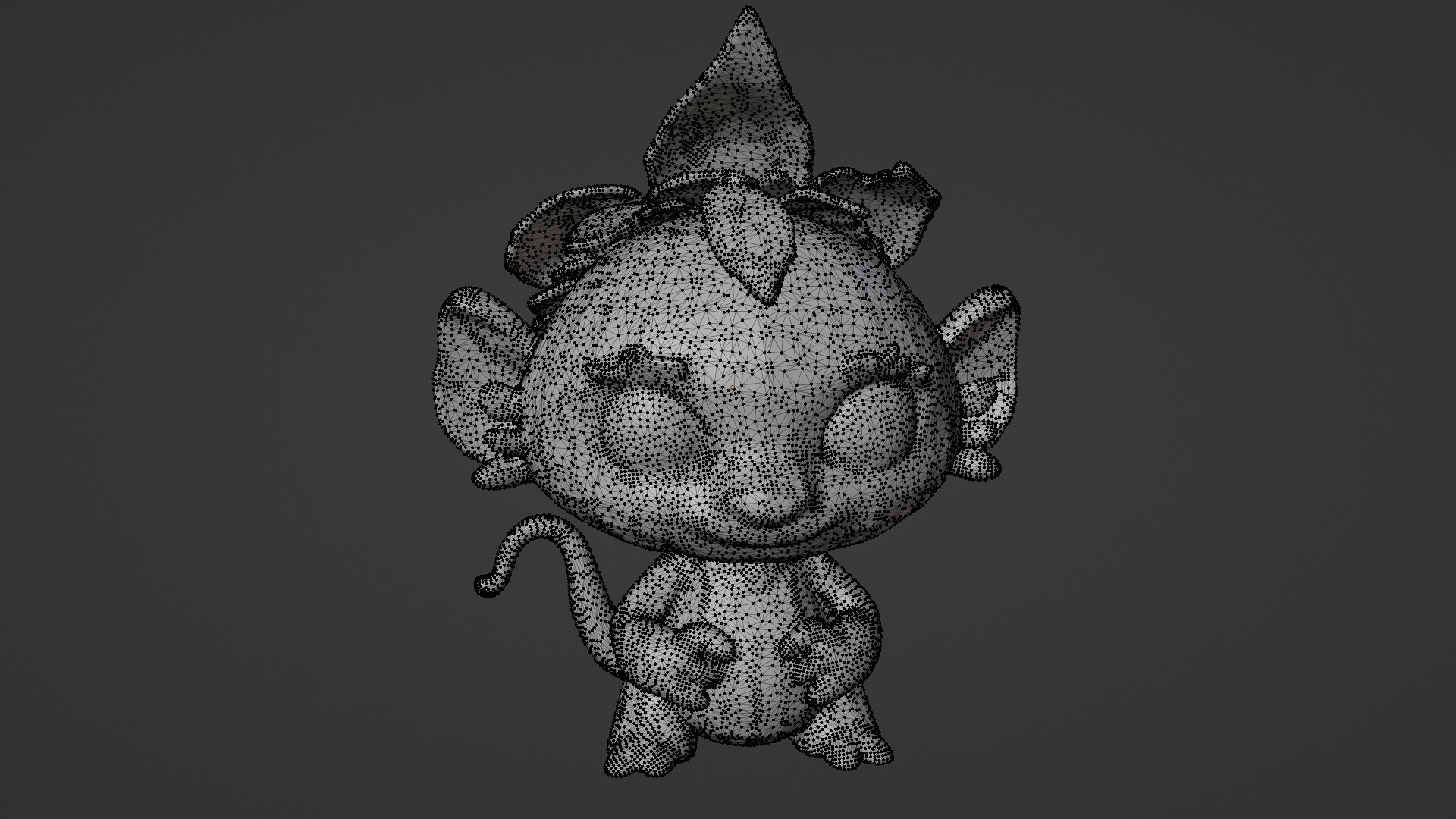 fantasy cute creature 3D print model_6