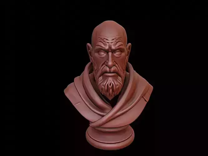 Possessed Monk Beast Bust