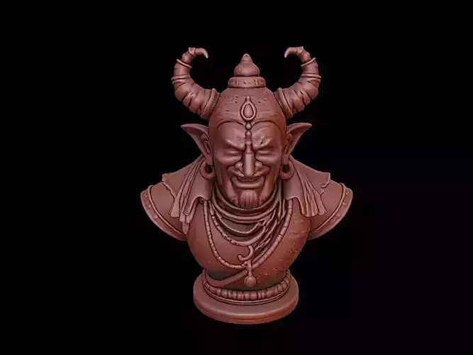Rakshasa Beast Bust