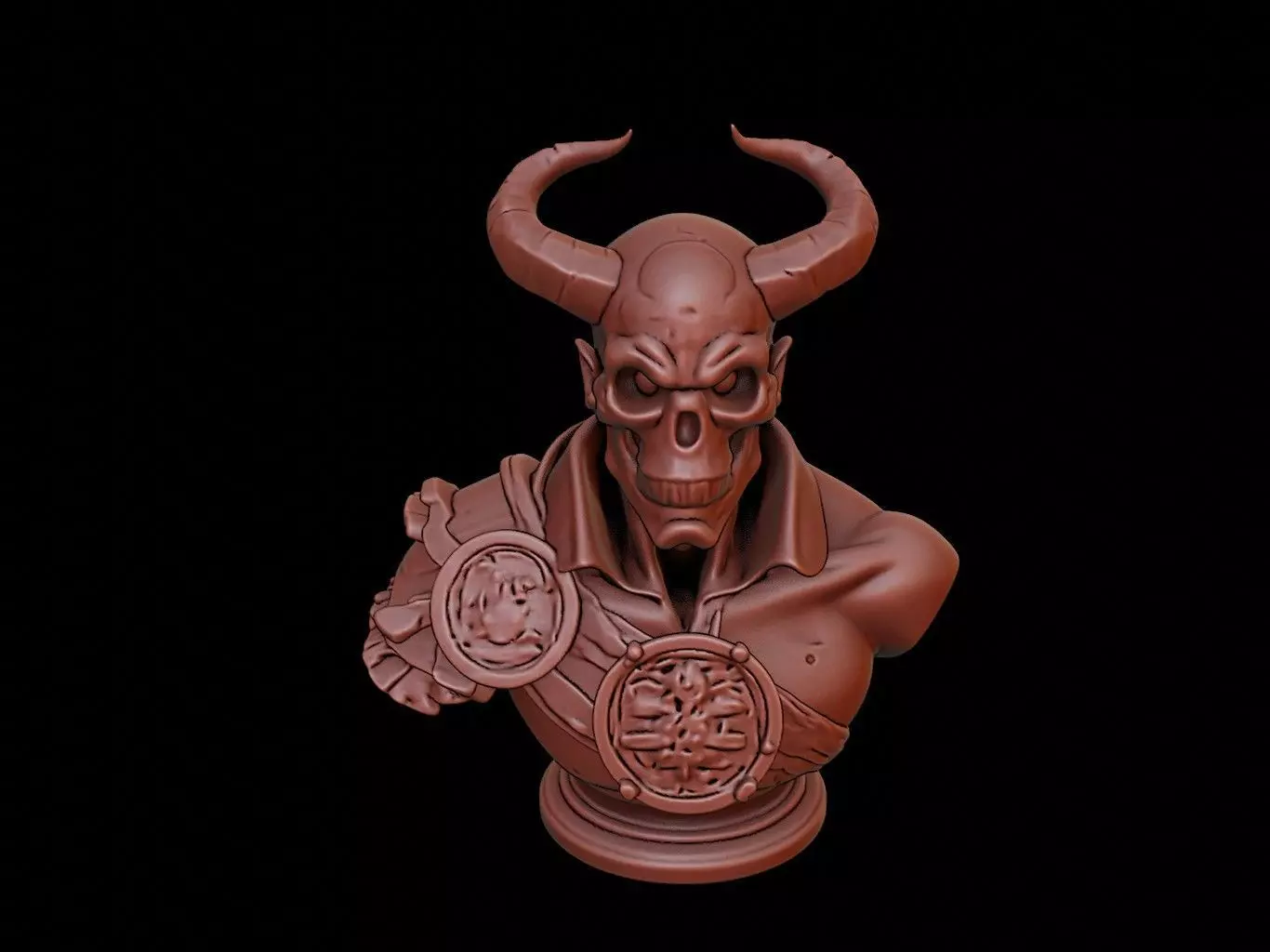 Revenant Beast Bust 3D print model_0