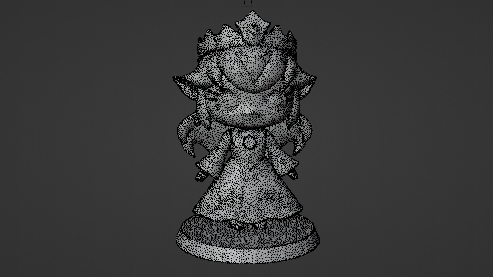 cartoon queen 3D print model_4