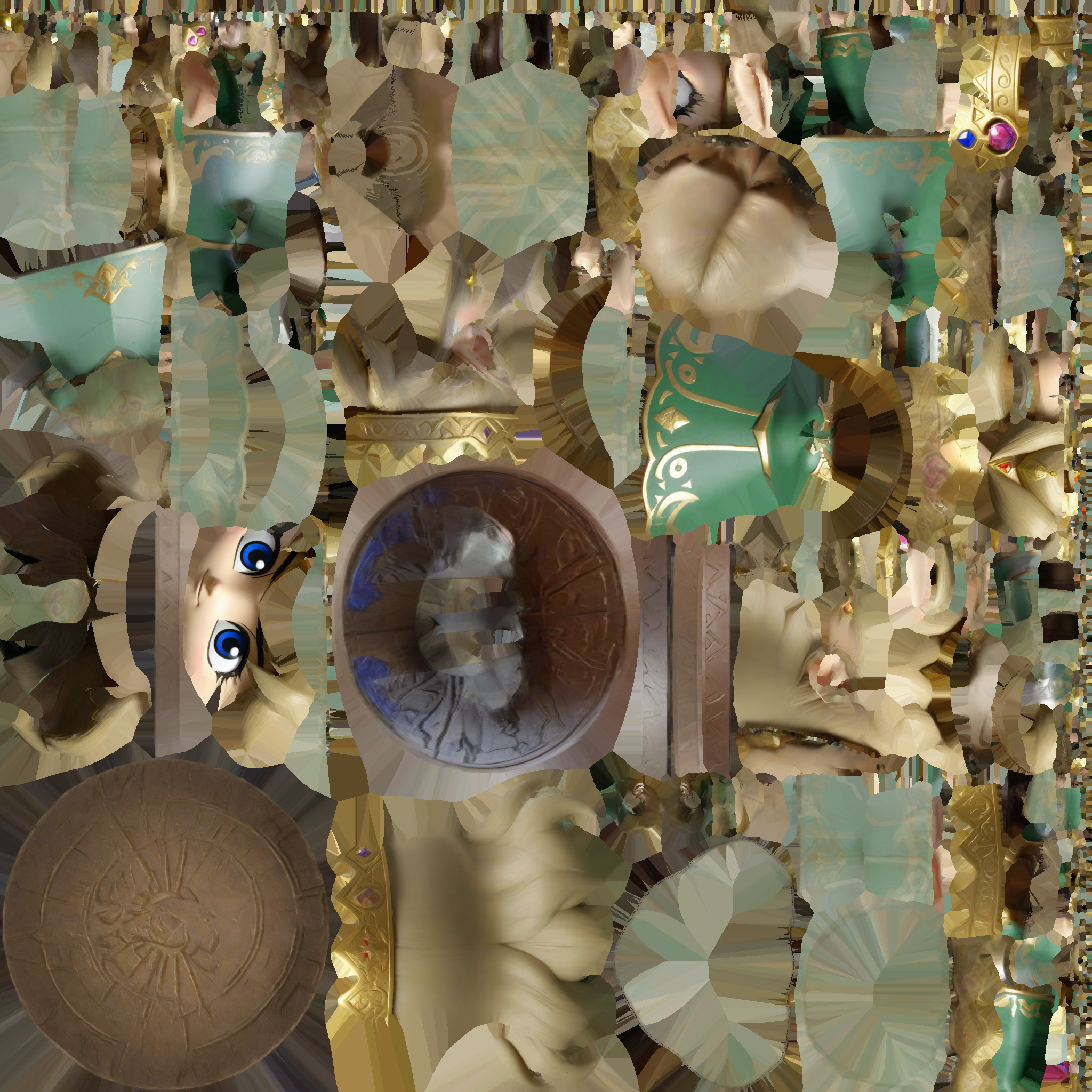 cartoon queen 3D print model_6