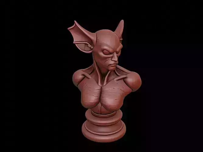 Shapeshifter Beast Bust