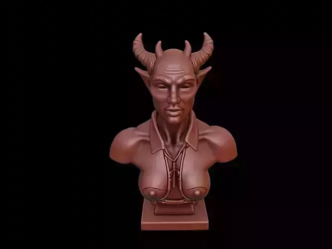 Shapeshifter Beast Bust