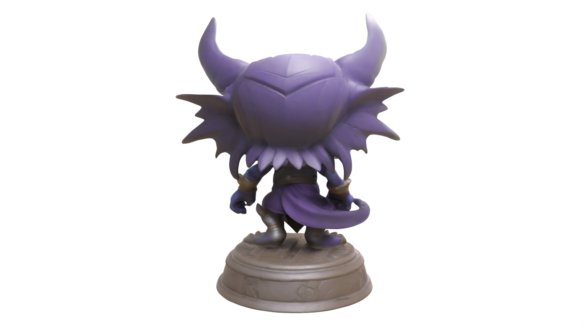 cartoon goblin 02 3D print model_3