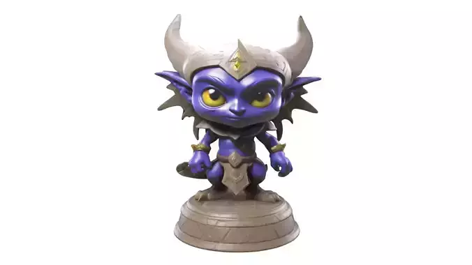 cartoon goblin 02 3D print model