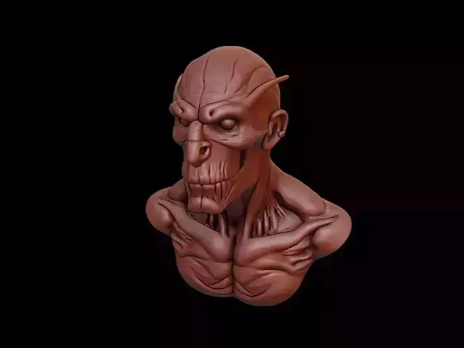 Skinwalker Beast Bust