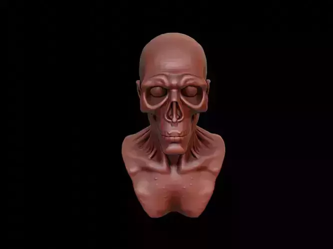 Specter Beast Bust 3D print model