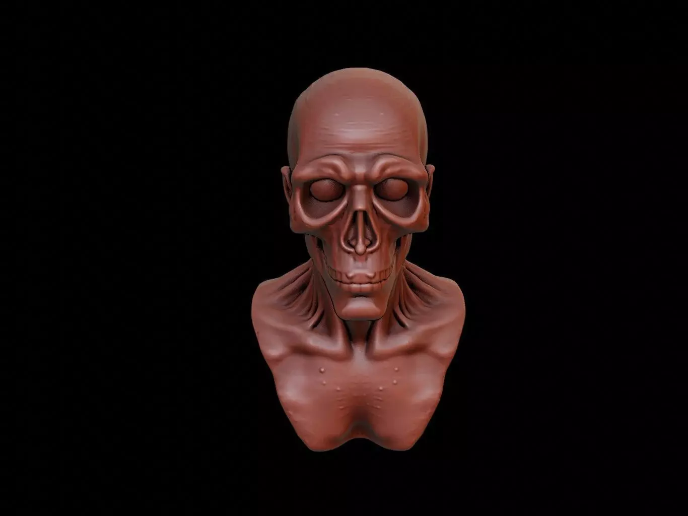 Specter Beast Bust 3D print model