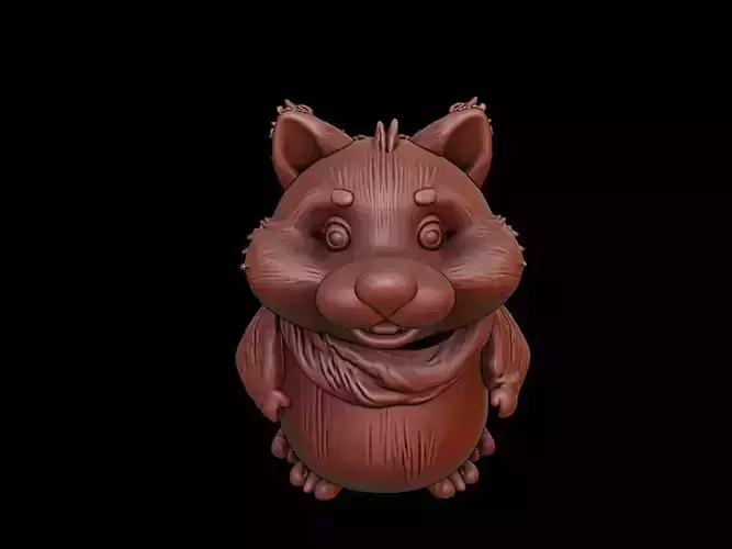 Tanuki Beast Bust