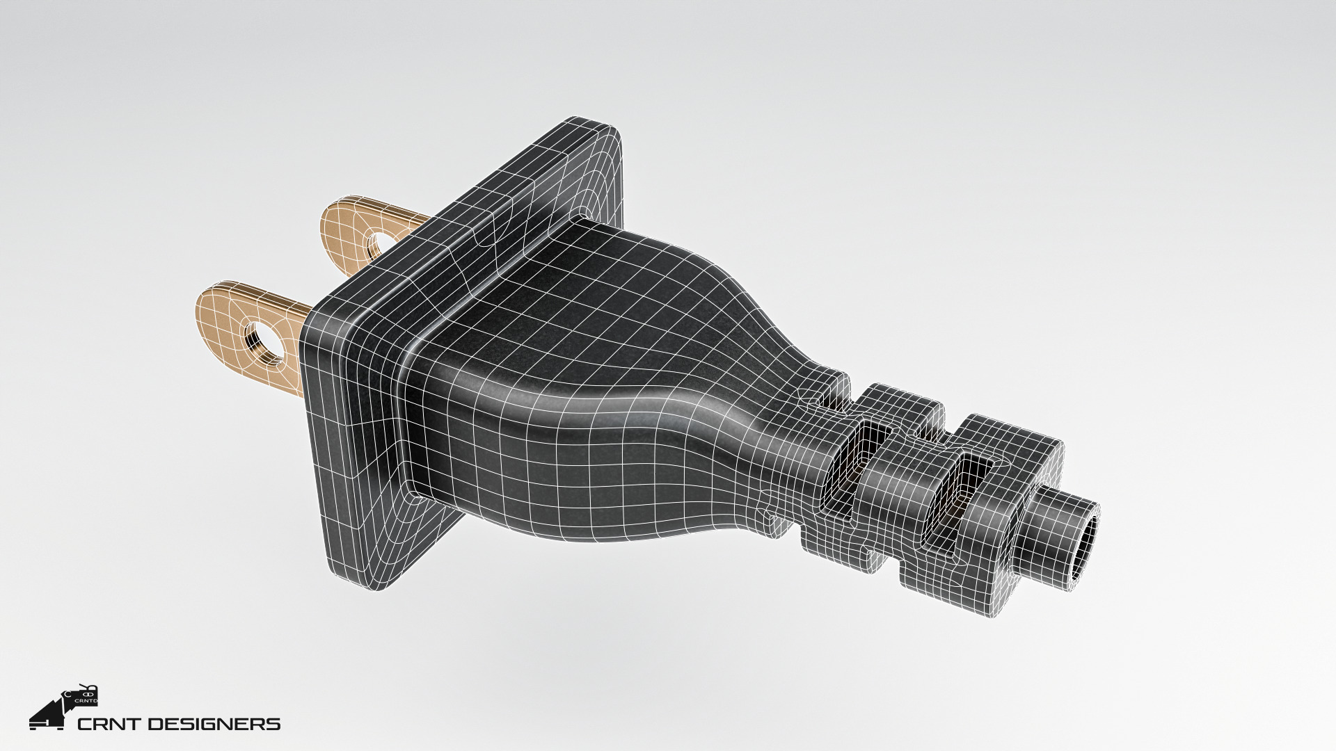 Wire Plug 3D model_10