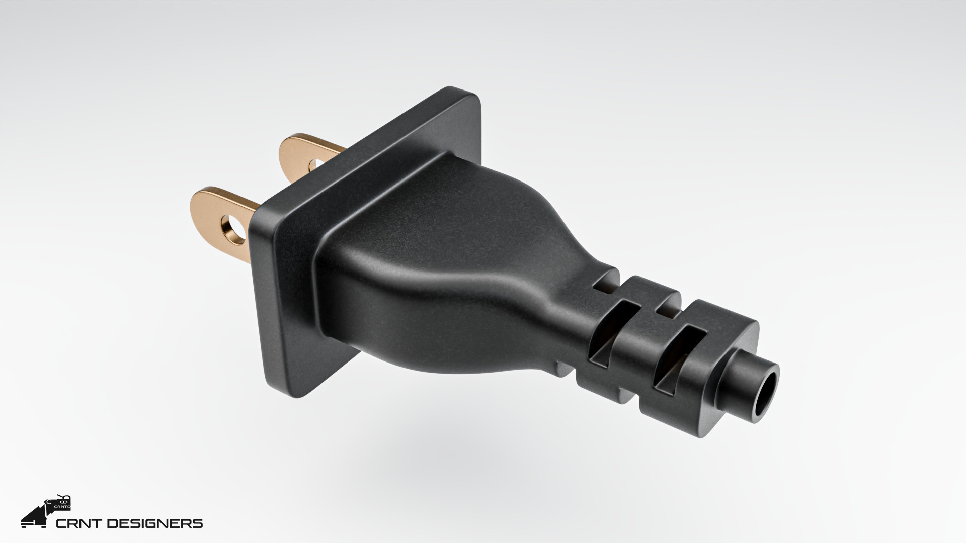 Wire Plug 3D model_1