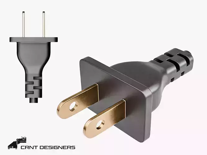 Wire Plug 3D model