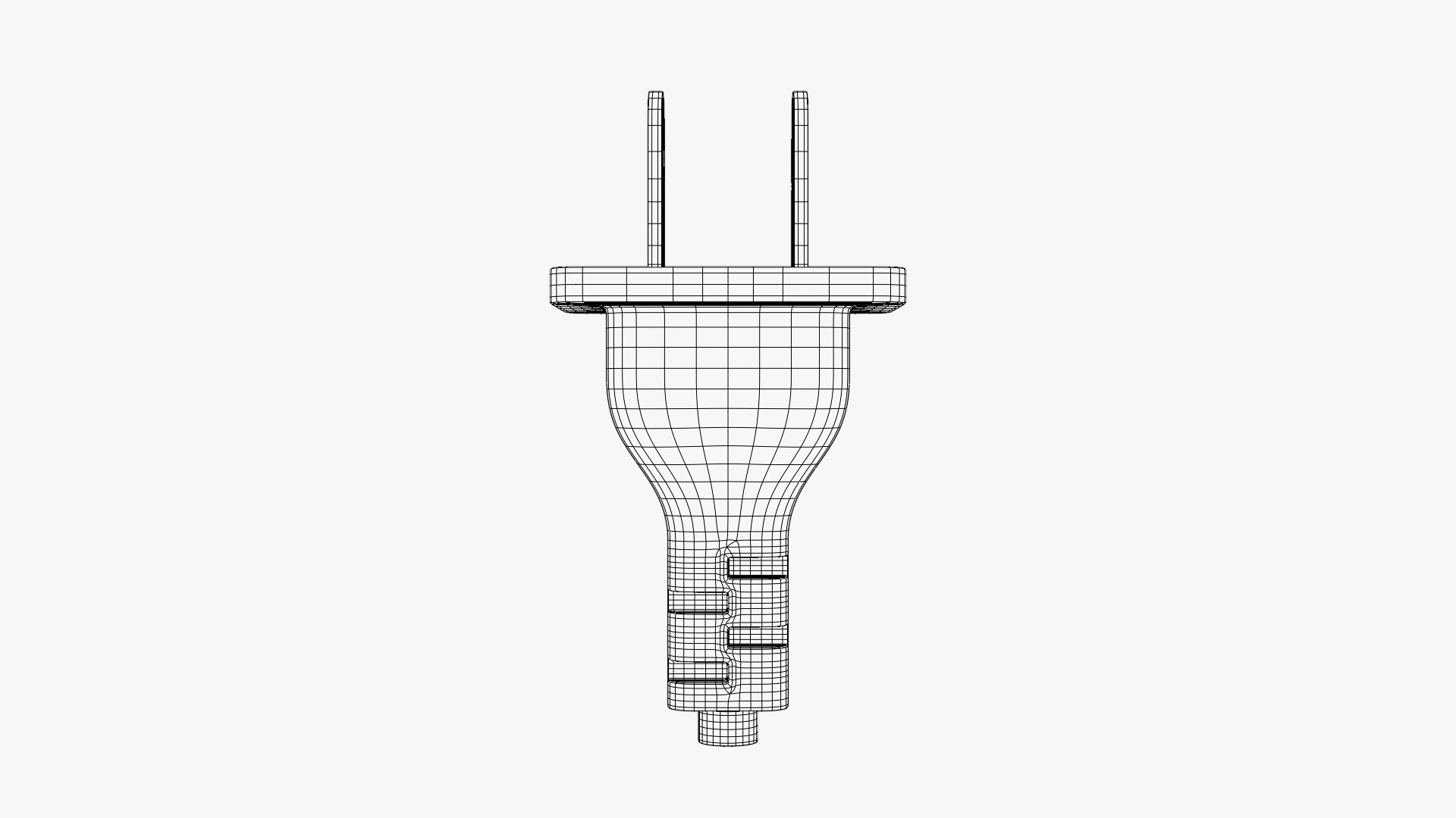 Wire Plug 3D model_4