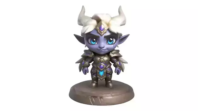 fantasy character 05 3D print model