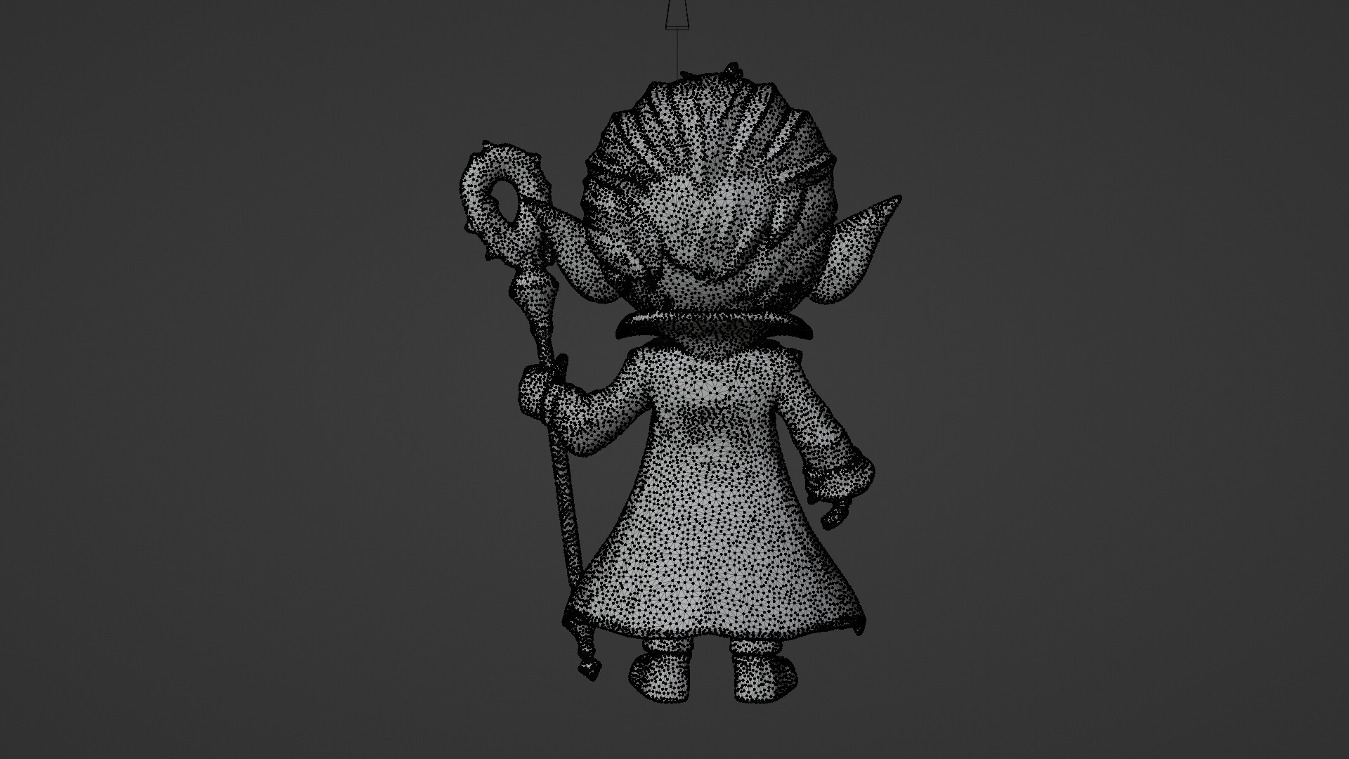 cartoon vampire  3D print model_7