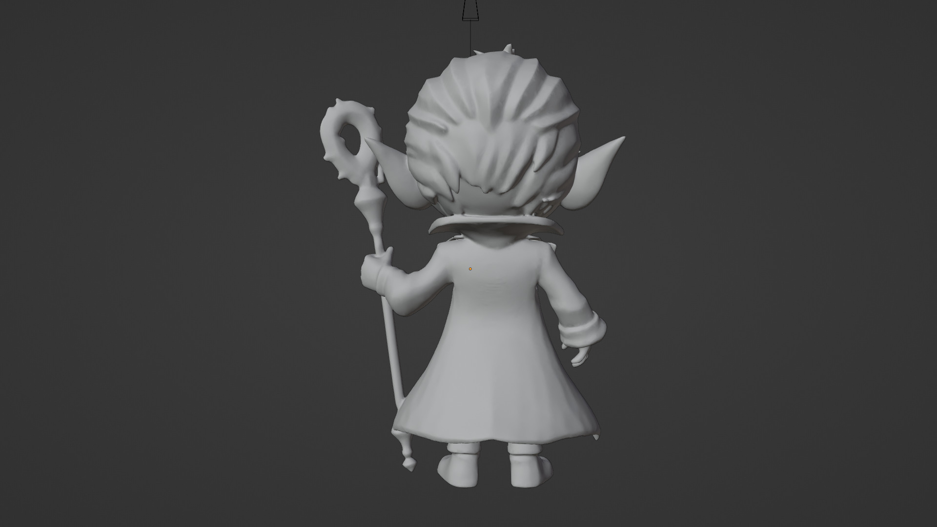 cartoon vampire  3D print model_6