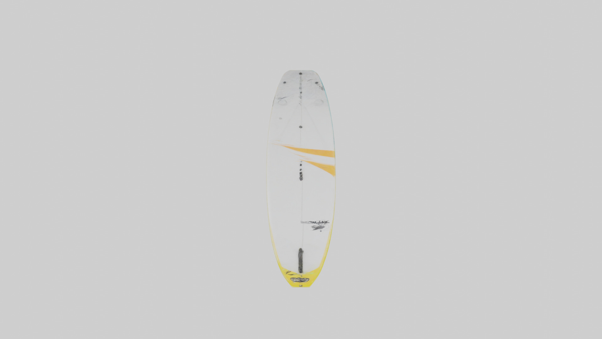 Kitesurfing Board model Low-poly 3D model_16