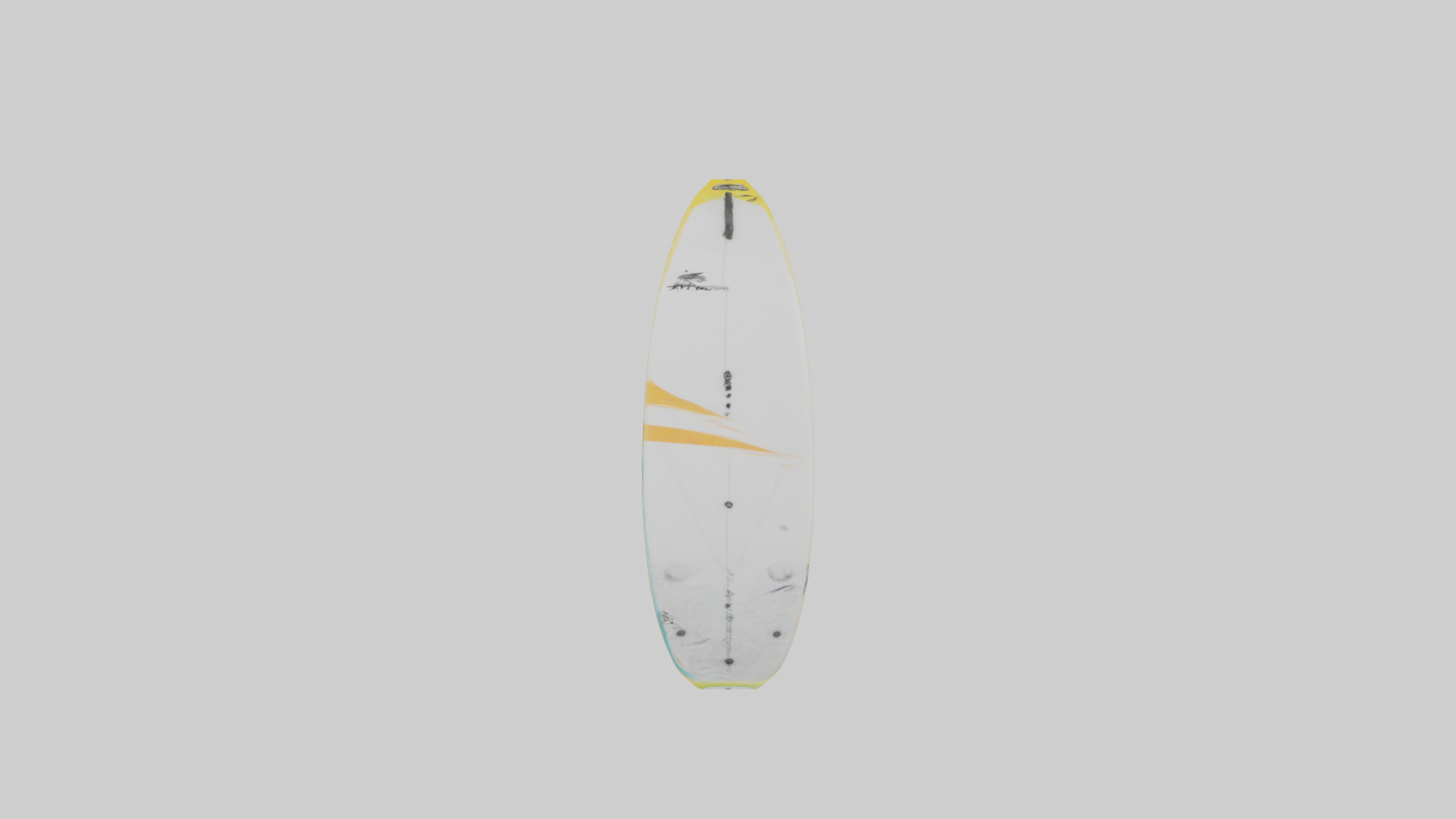 Kitesurfing Board model Low-poly 3D model_15