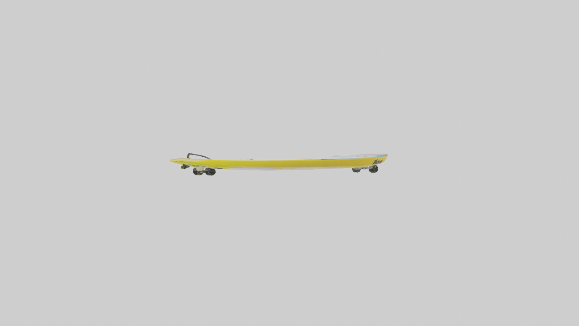 Kitesurfing Board model Low-poly 3D model_10