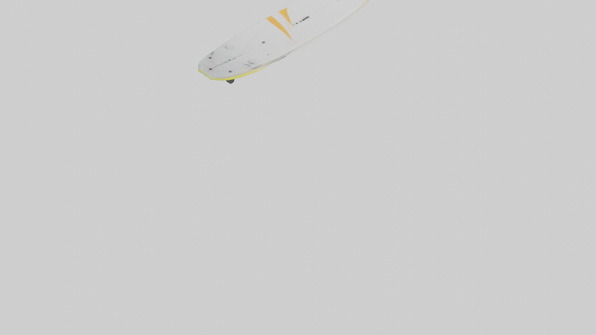 Kitesurfing Board model Low-poly 3D model_4