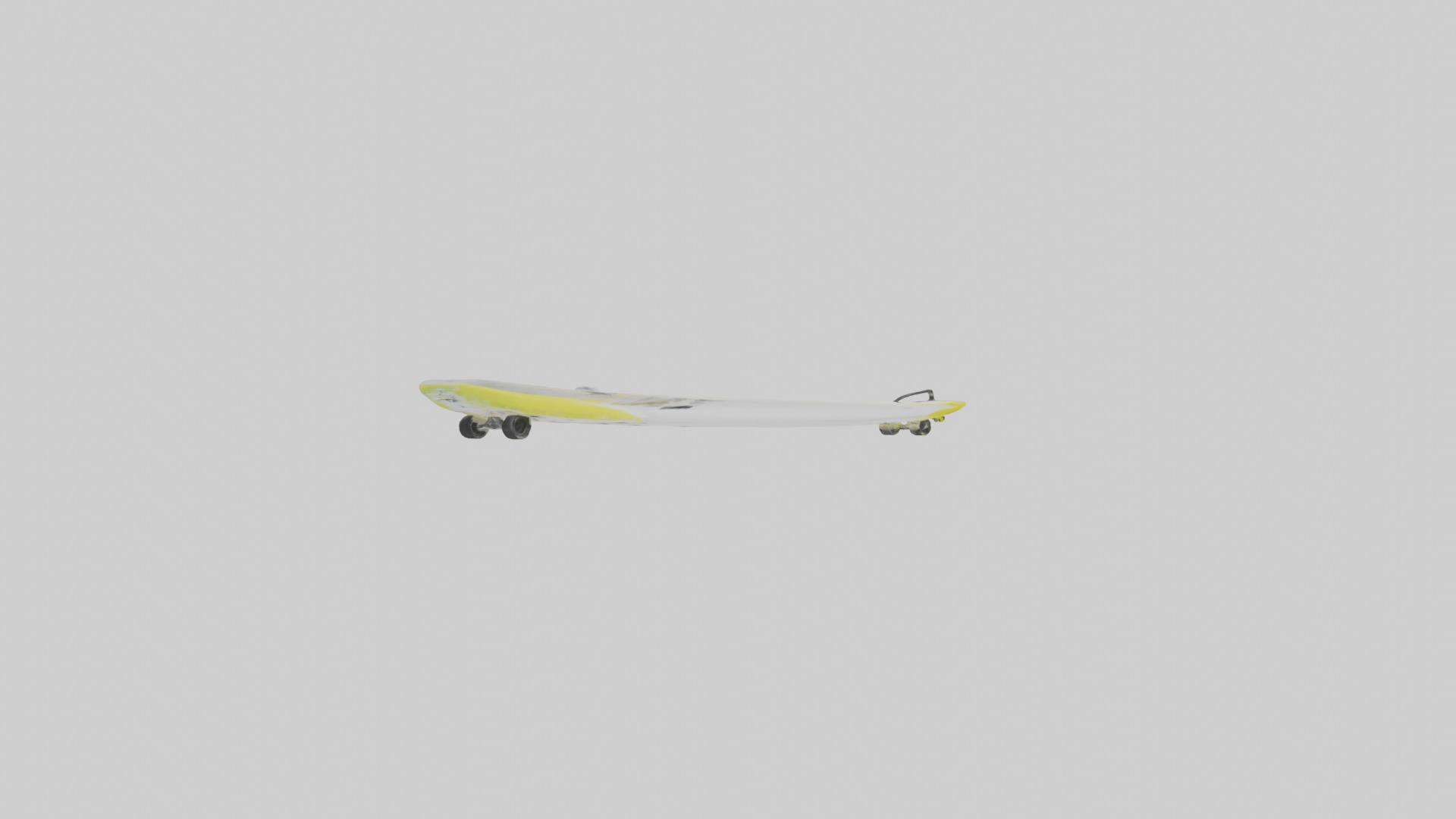 Kitesurfing Board model Low-poly 3D model_2