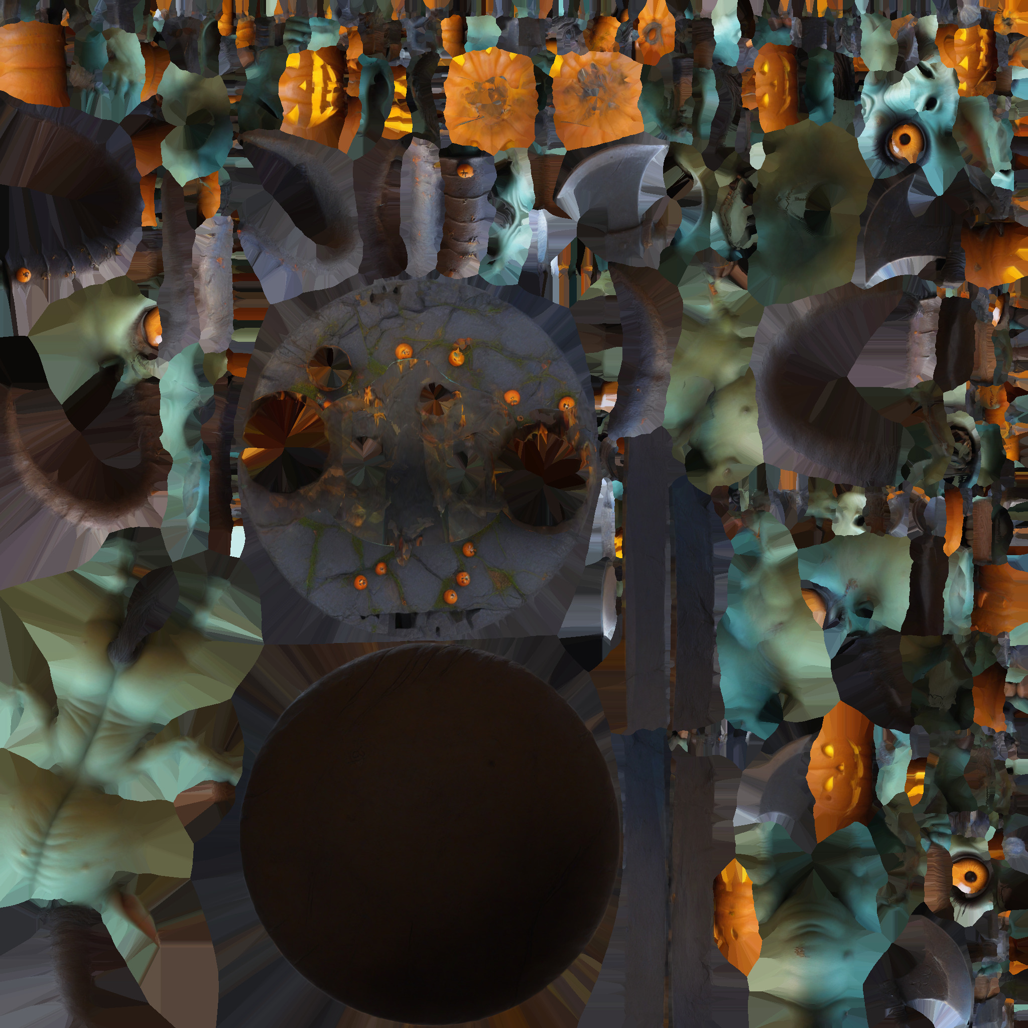 cartoon goat goblin 3D print model_7