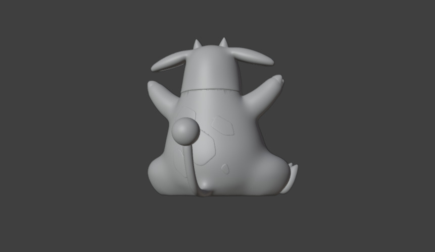 Miltank Pokemon 3D print model_1