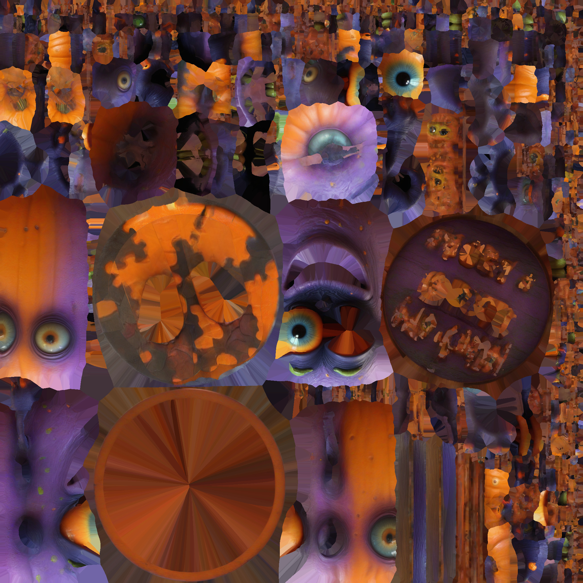 cartoon monster 3D print model_7