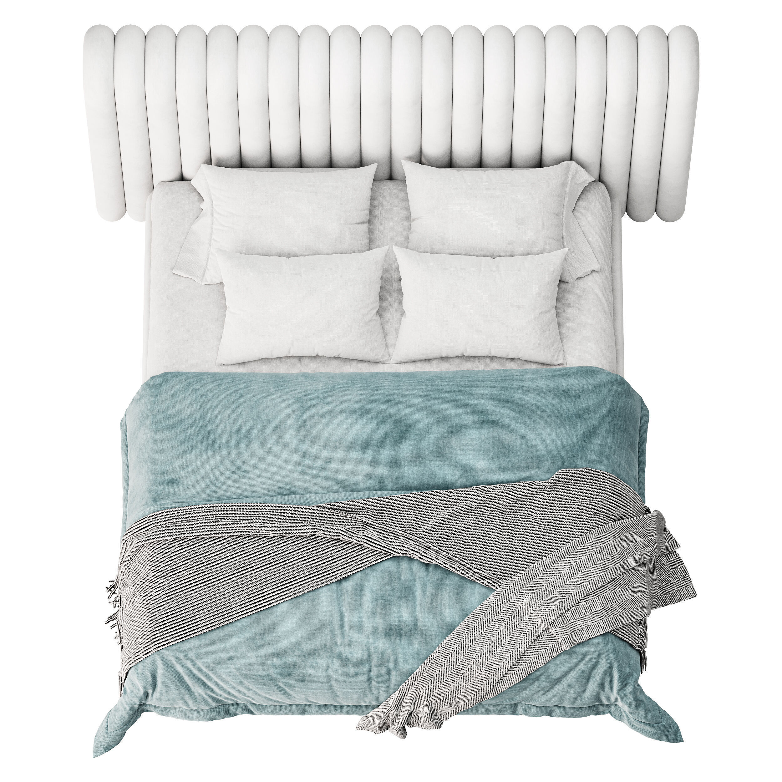 POST FUTURE BED 3D model_12