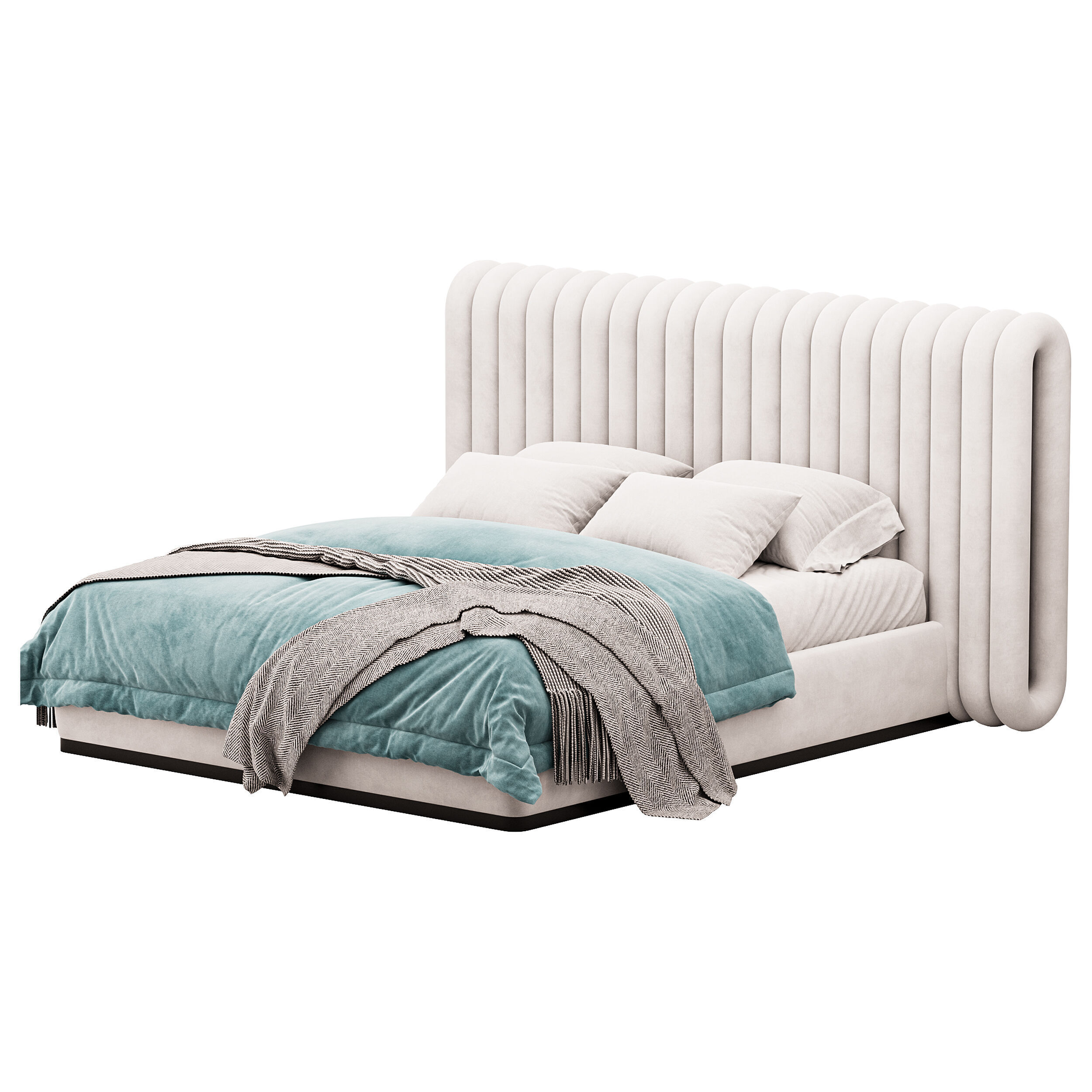 POST FUTURE BED 3D model_4