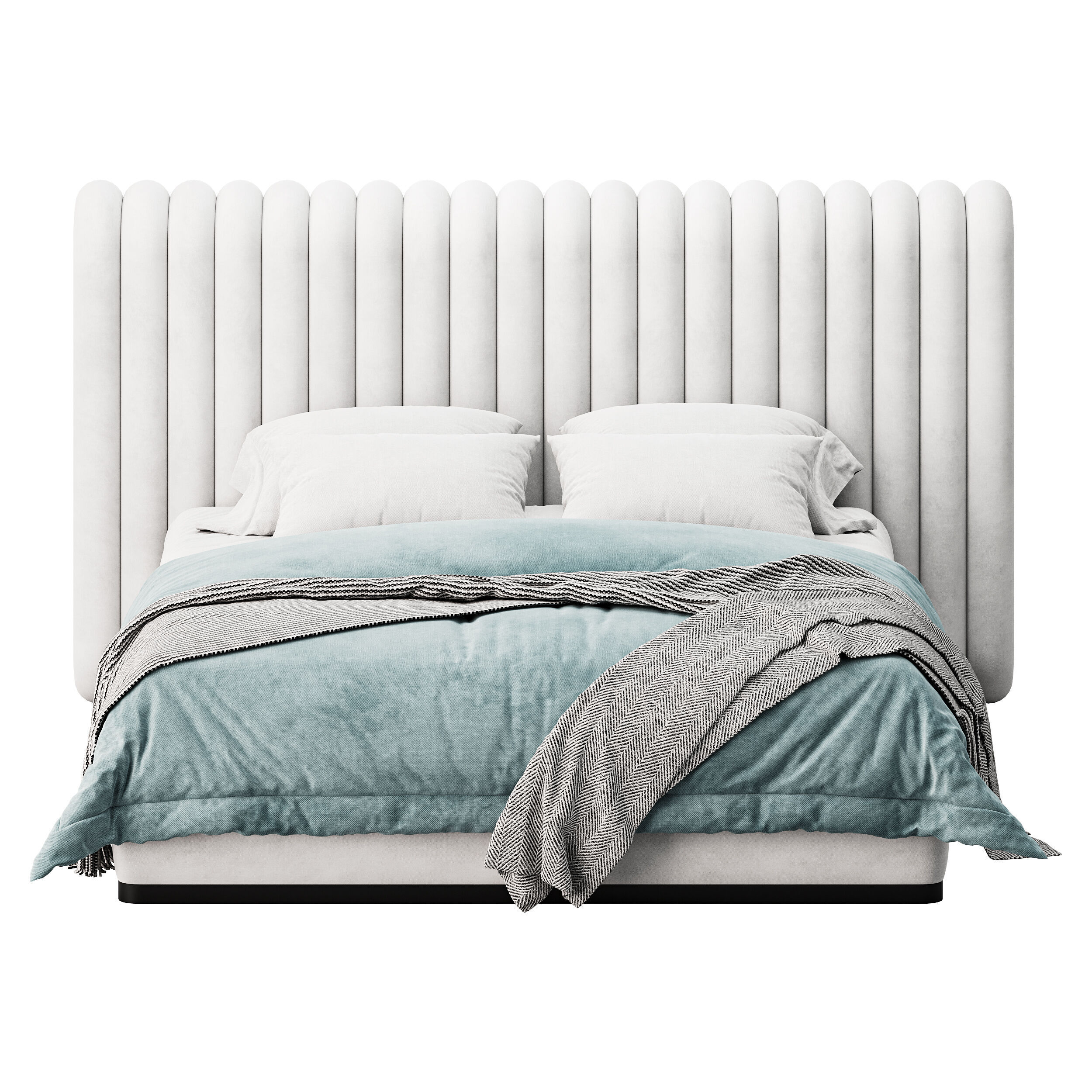 POST FUTURE BED 3D model_11