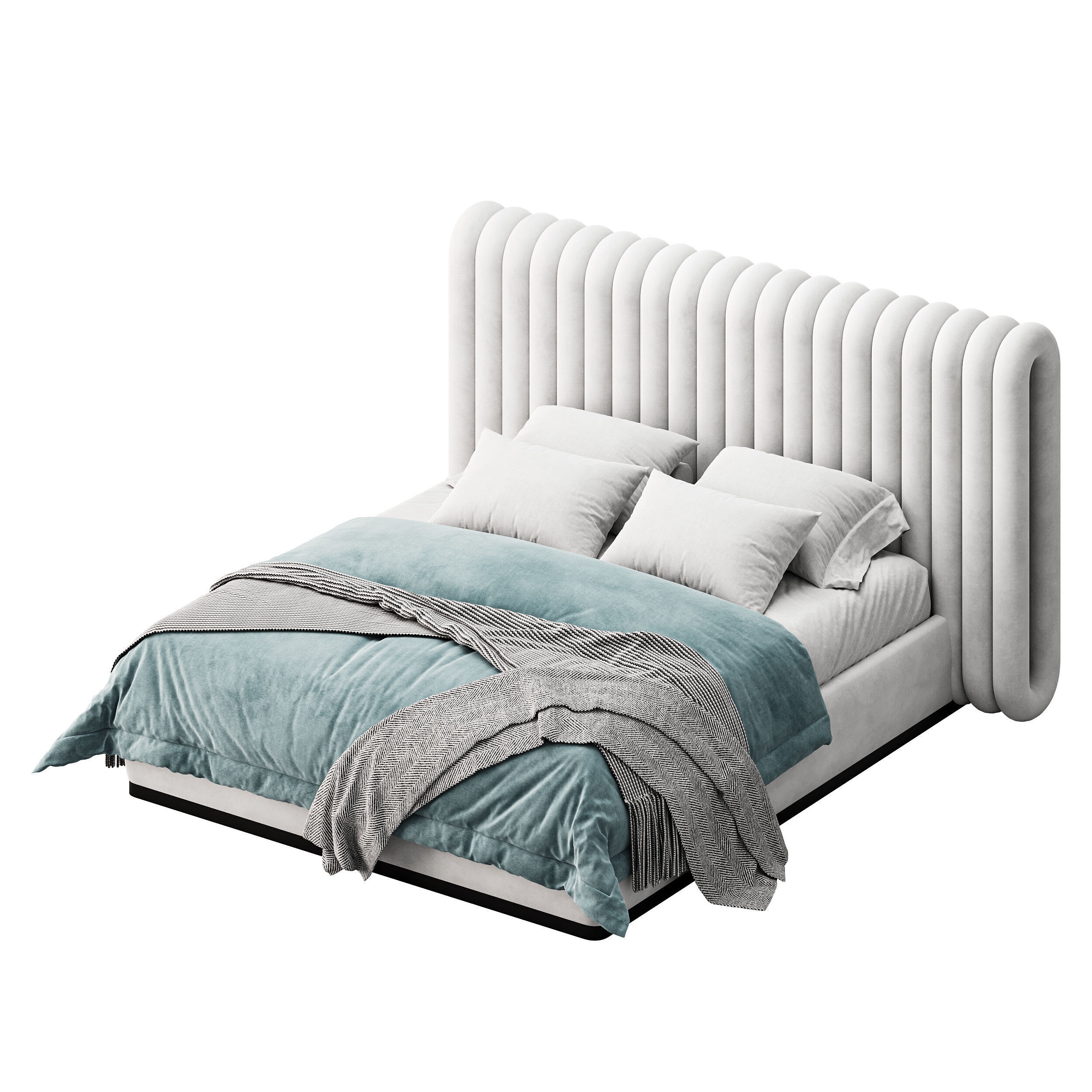 POST FUTURE BED 3D model_1