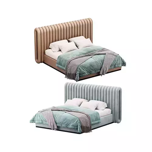 POST FUTURE BED 3D model