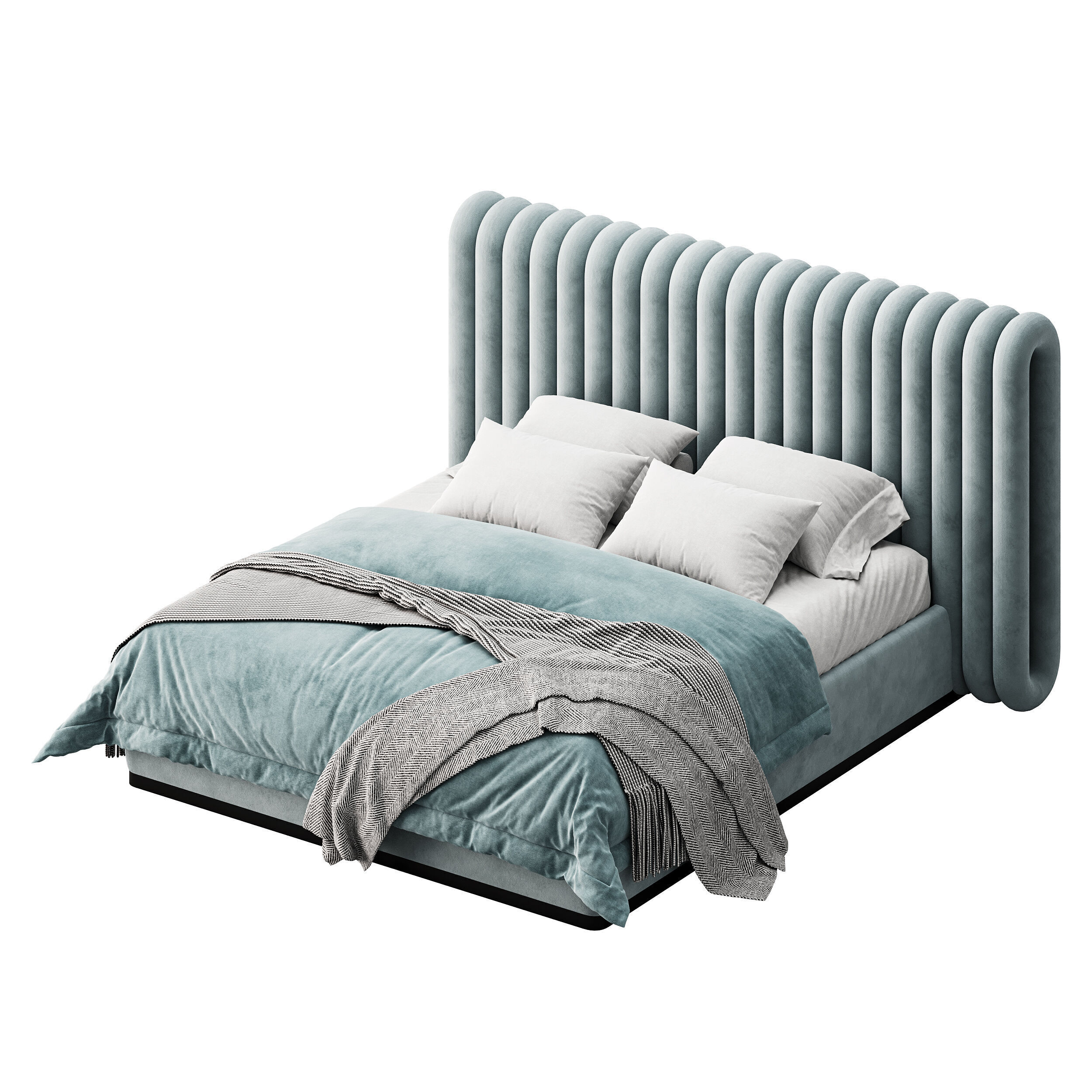 POST FUTURE BED 3D model_6