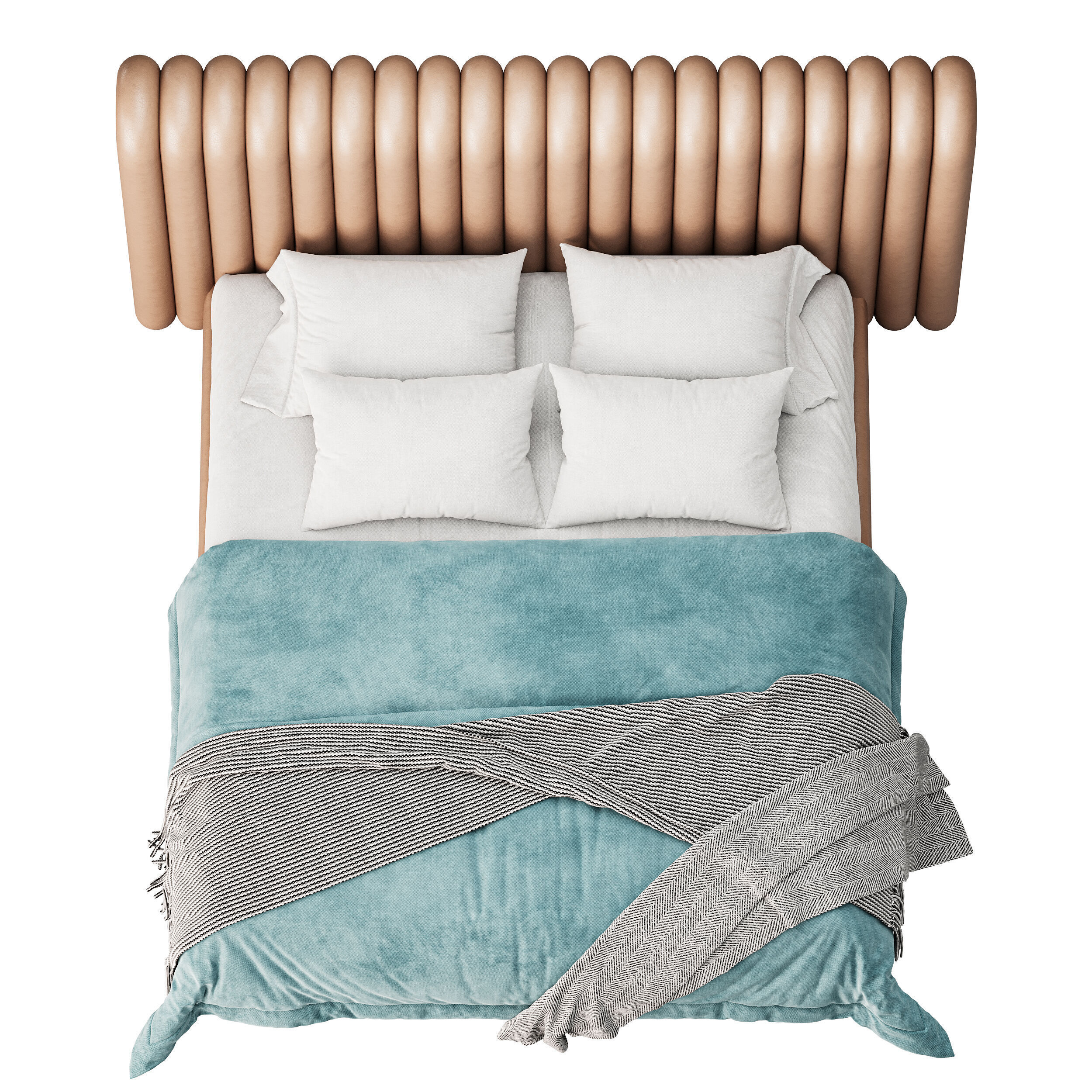 POST FUTURE BED 3D model_10