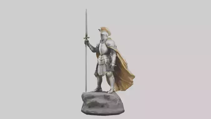 Knight of Glory Statue model