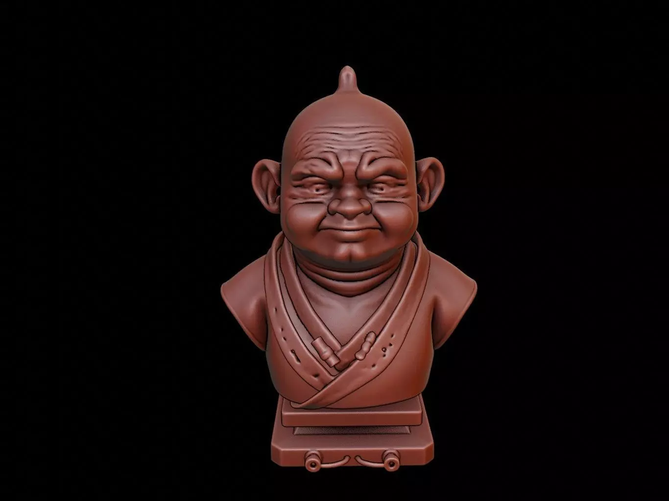 Umibozu Beast Bust 3D print model_0