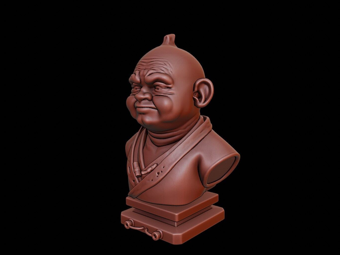 Umibozu Beast Bust 3D print model_1