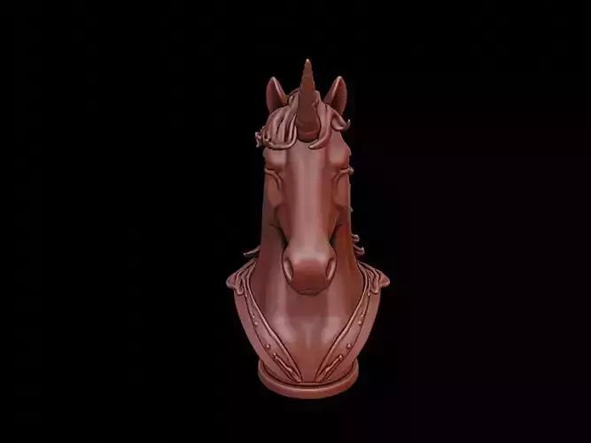 Unicorn Beast Bust