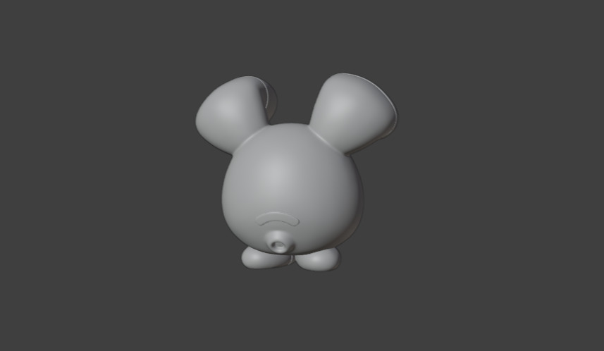 Whismur Pokemon 3D print model_1