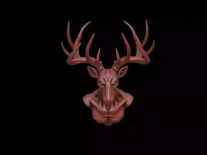 Wendigo Beast Bust