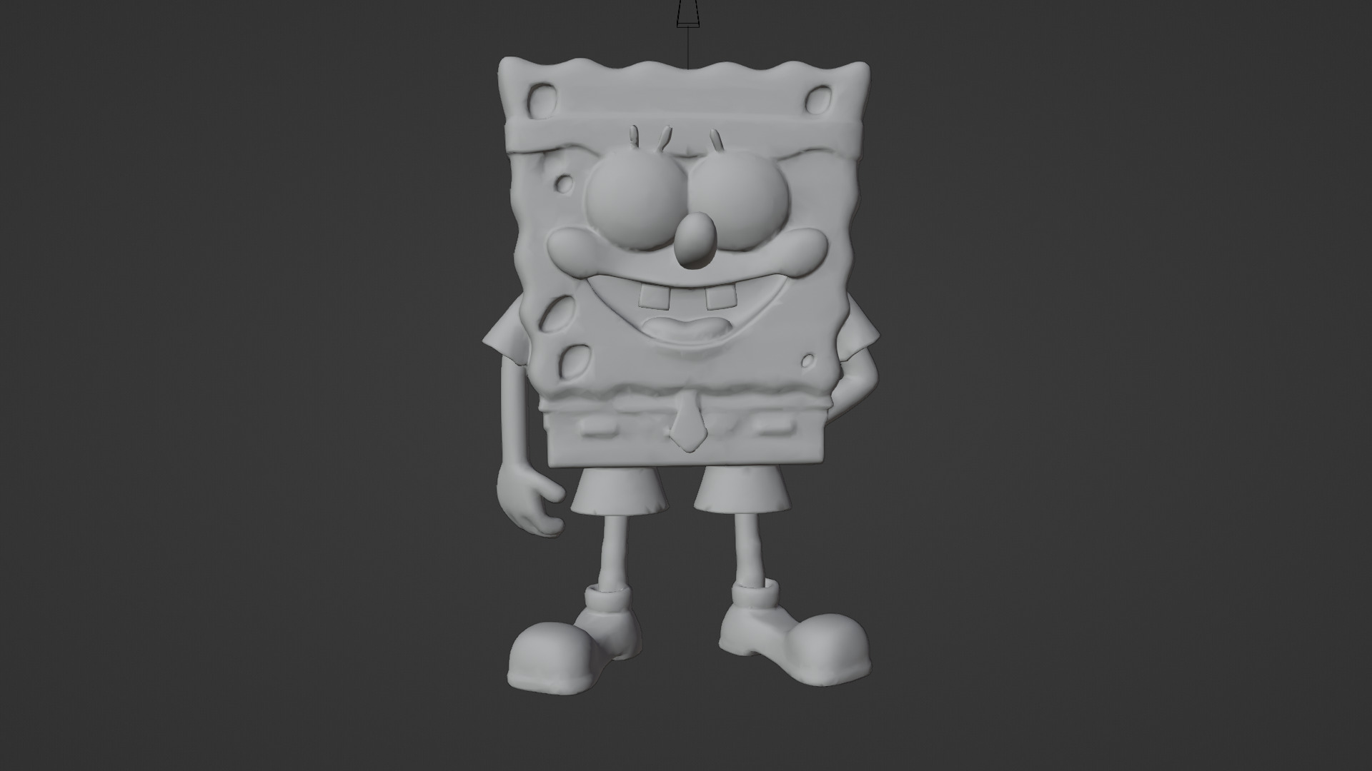 Spongebob cartoon 3D print model_5
