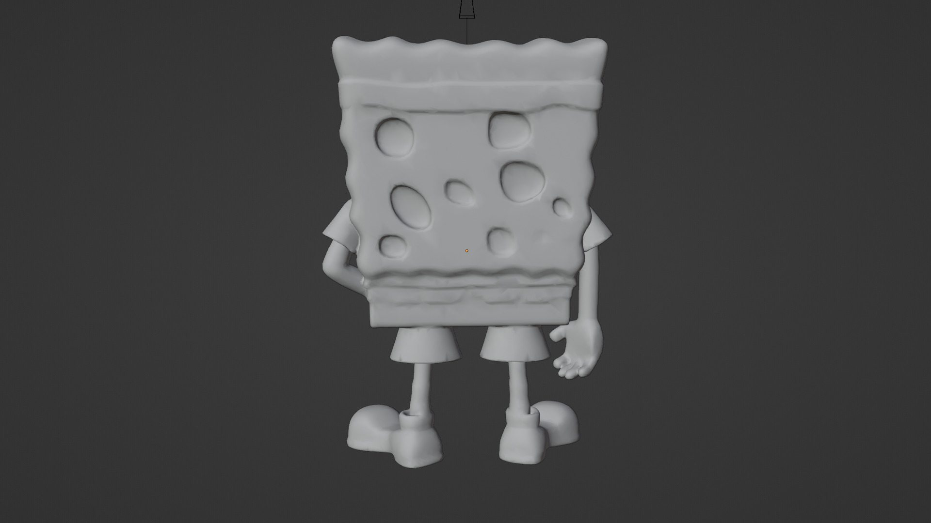 Spongebob cartoon 3D print model_7